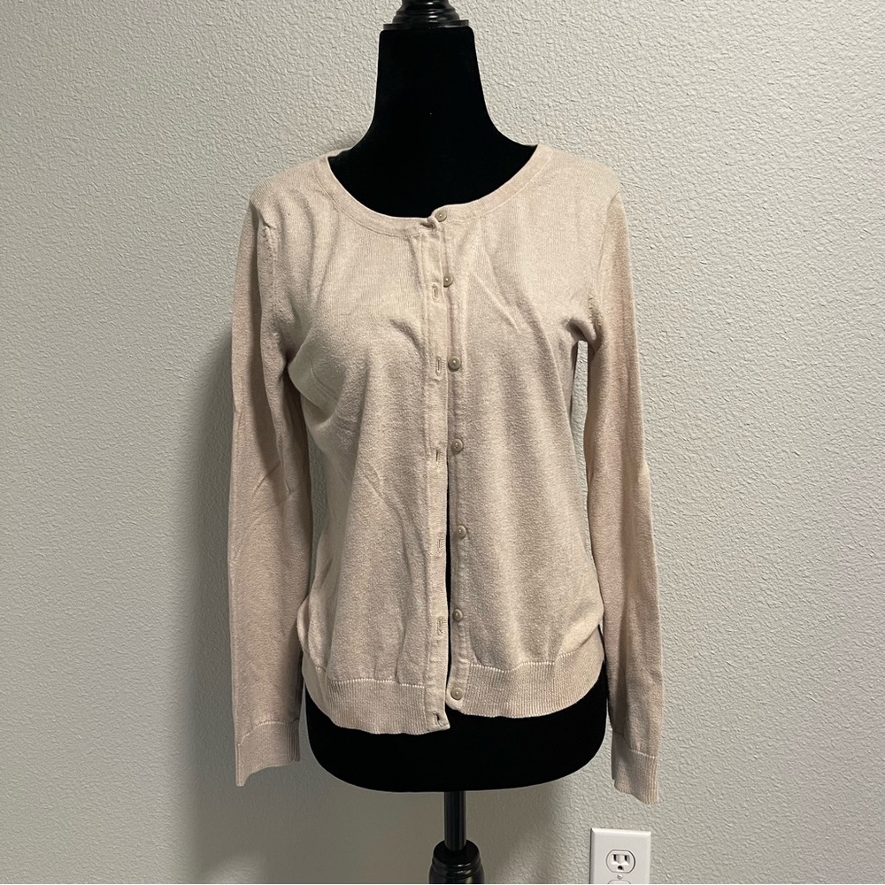 H&M | Basics Cardigan in Oatmeal